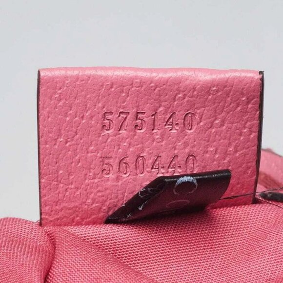 Gucci Pink/Orange Coated Canvas Montecarlo Tote Bag - Picture 10 of 11